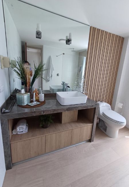 Panel decorativo en WPC