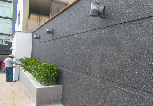 Acabados para muros exteriores