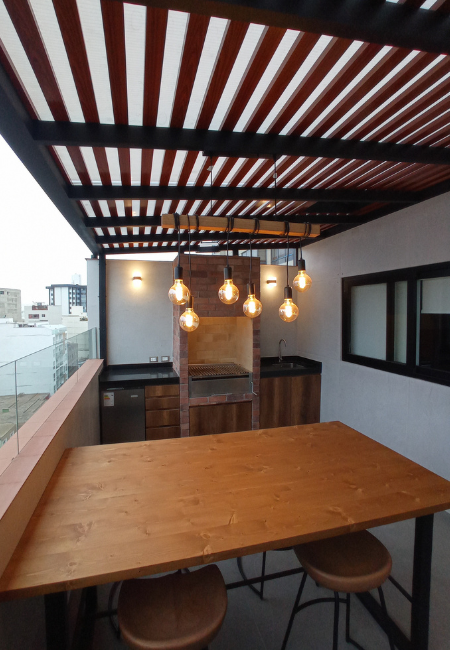 techo de terraza en miraflores 