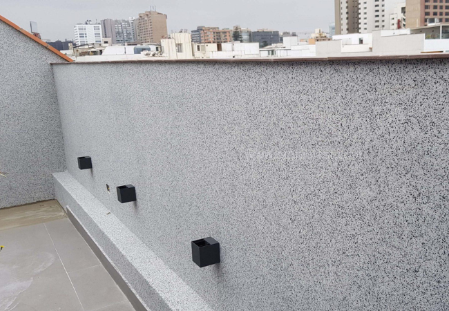 acabados para muros de terrazas